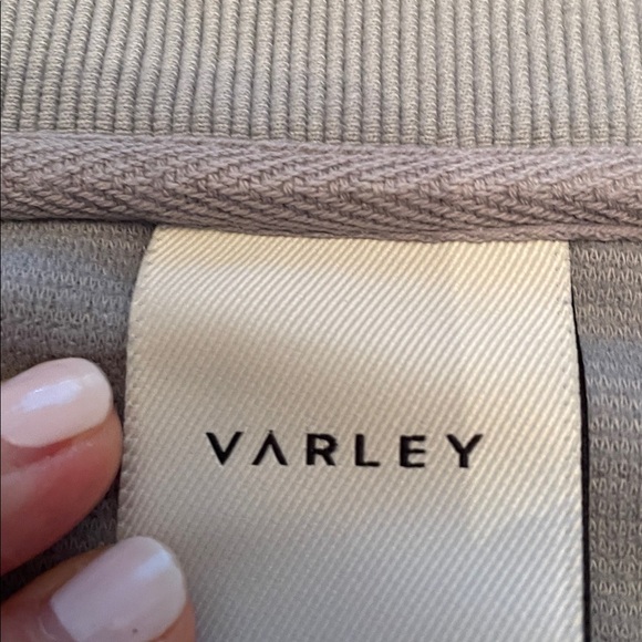 Varley Light Blue Ribbed Pullover - Picture 4 of 6